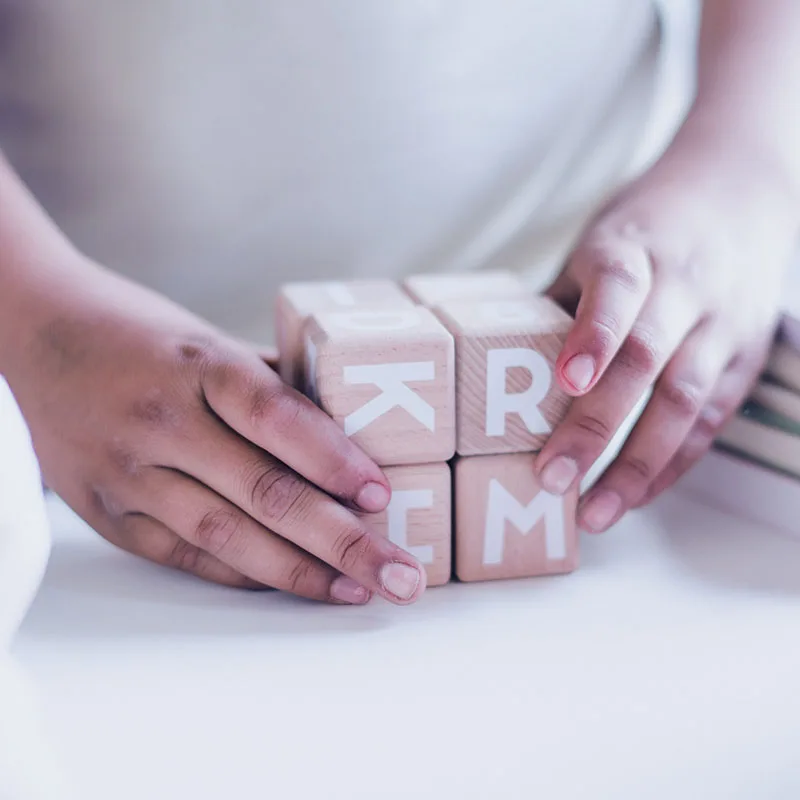 letter blocks